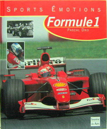 Couverture de SPORTS EMOTIONS FORMULE 1 DE P.DRO