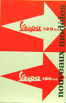Couverture de 1960 VESPA DEPLIANT