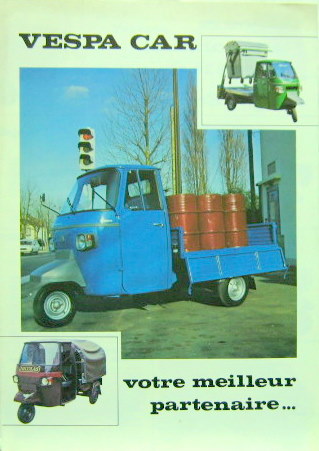Couverture de VESPA CAR  CATALOGUE