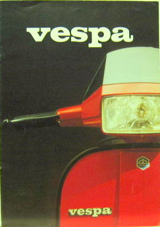 Couverture de VESPA GAMME CIAO BRAVO SUPER BRAVO VESPA PK PX T5 CATALOGUE