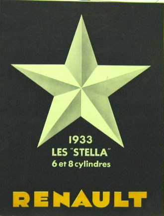 Couverture de 1932-9 RENAULT LES STELLA 6 ET 8 CYLINDRES DEPLIANT