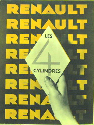 Couverture de 1932-9 RENAULT LES 4 CYLINDRES DEPLIANT