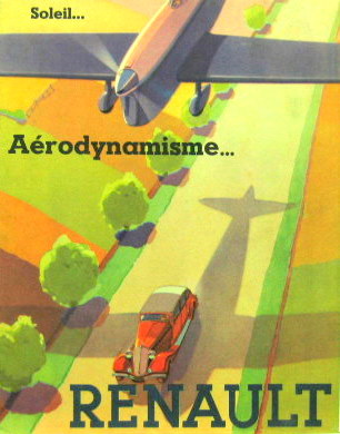 Couverture de 1934 RENAULT SOLEIL AERODYNAMISME CATALOGUE