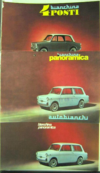 Couverture de AUTOBIANCHI BIANCHINA  CATALOGUE AU CHOIX