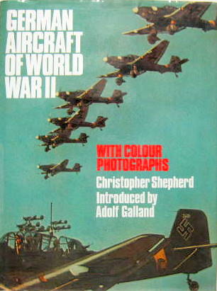 Couverture de GERMAN AIRCRAFT OF WORLD WAR II WITH COLOUR PHOTOGRAPHS EN ANGLAIS