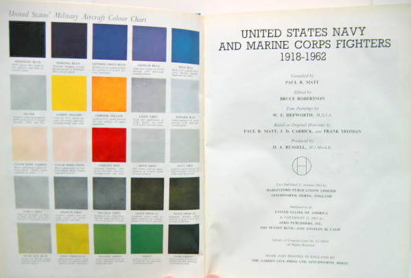 Couverture de united states navy and marine corps fighters  1918-1962  EN ANGLAIS