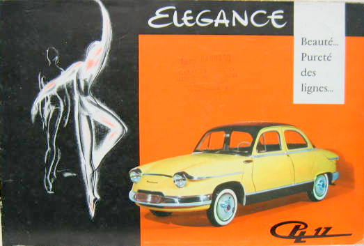 Couverture de PANHARD PL 17 ELEGANCE CATALOGUE