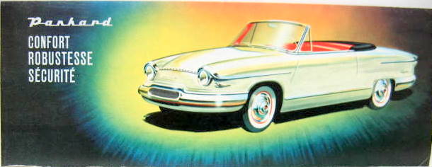 Couverture de 1960-9 PANHARD PL 17 CATALOGUE