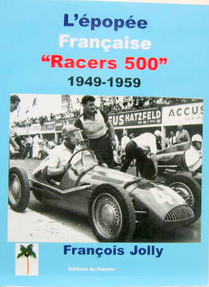 Couverture de L'EPOPEE FRANCAISE DES RACERS 500 1949-1959