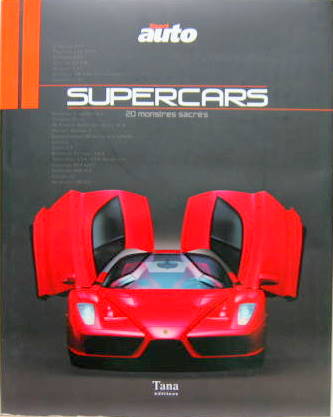 Couverture de SUPERCARS 20 MONSTRES SACRES VEYRON PAGANI F40 Mc LAREN ETC...