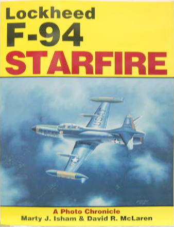 Couverture de LOCKHEED F 94 STARFIRE EN ANGLAIS