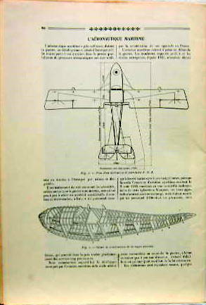 Couverture de 1919 AERONAUTIQUE MARITIME ARTICLE DE LA NATURE