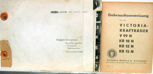 Couverture de VICTORIA MOTOR M51-M51D-M51K V99 KR10N KR12N KR15N  AU CHOIX