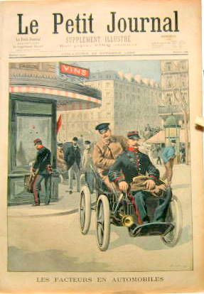 Couverture de 1899 LES FACTEURS EN AUTOMOBILE