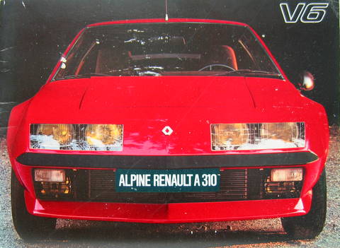 Couverture de 1977 ALPINE RENAULT CATALOGUE