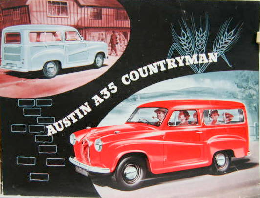 Couverture de AUSTIN A35 COUNTRYMAN N°1137D DEPLIANT EN ANGLAIS