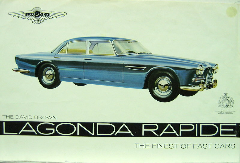 Couverture de ASTON MARTIN LAGONDA RAPIDE PROPECTUS  EN 4 LANGUES