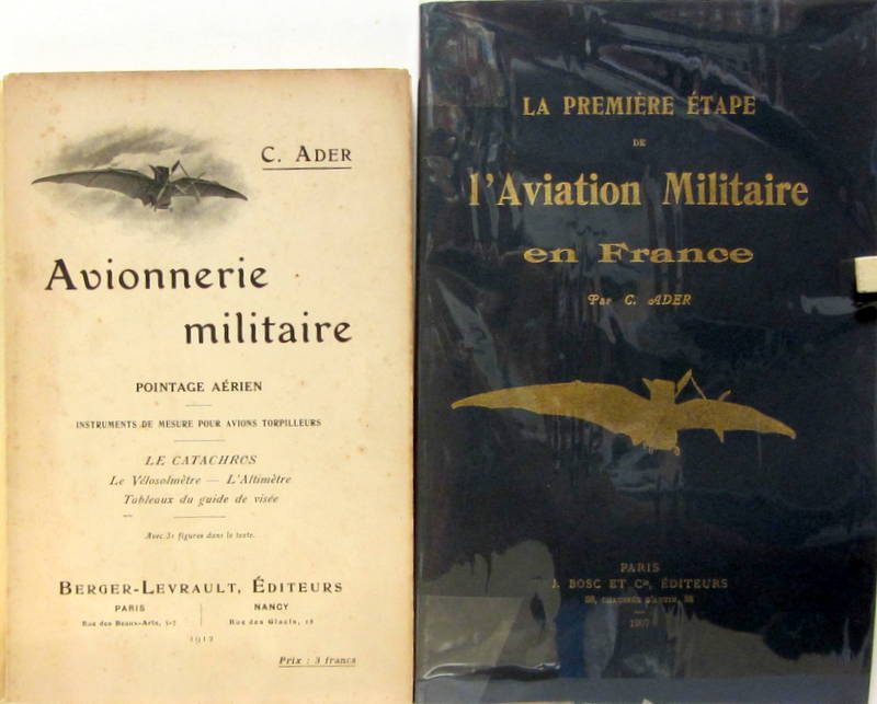 Couverture de L'AVIONNERIE  MILITAIRE CLEMENT ADER 1912
POINTAGE AERIEN - LA PREMIERE ETAPE DE L'AVIATION MILITAIRE EN FRANCE