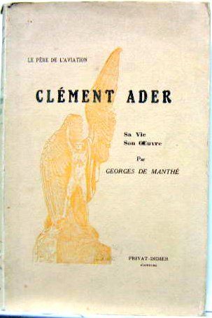 Couverture de CLEMENT ADER SA VIE SON OEUVRE