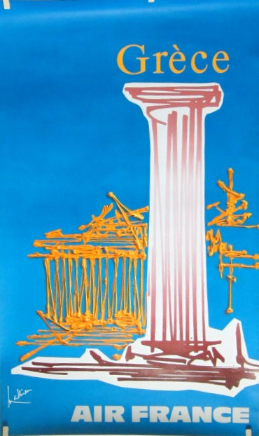 Couverture de AIR FRANCE GRECE PAR MATHIEU