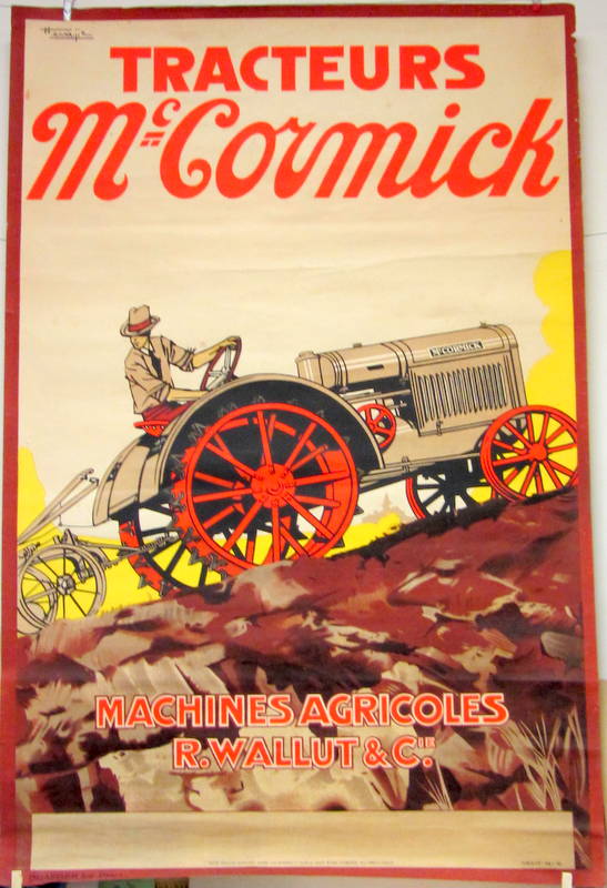 Couverture de MC CORMICK AFFICHE ORIGINALE DE HEMJIC DREAGER EN 1930