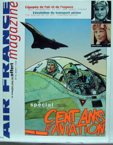 Couverture de AIR FRANCE MAGAZINE N° 16 - AOUT 1998