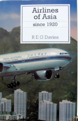 Couverture de AIRLINES OF ASIA SINCE 1920 EN ANGLAIS