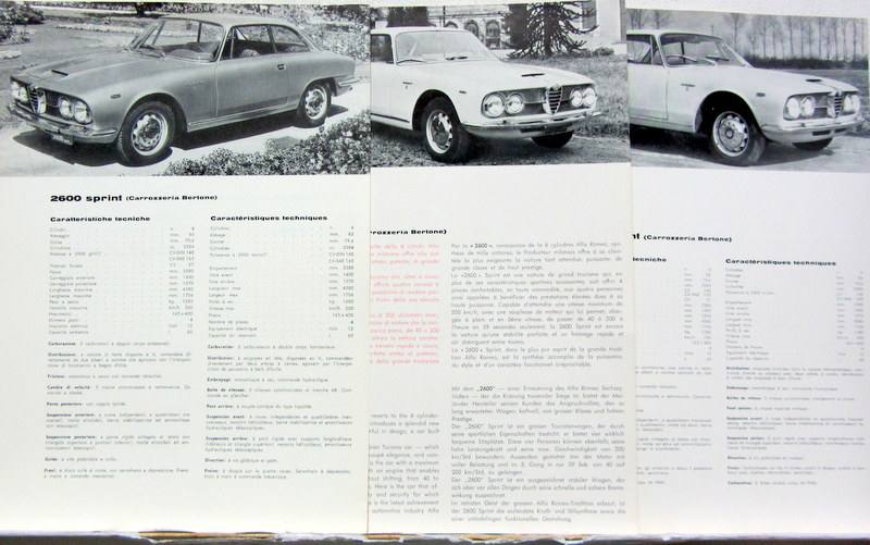 Couverture de ALFA 2600 SPRINT BERTONE