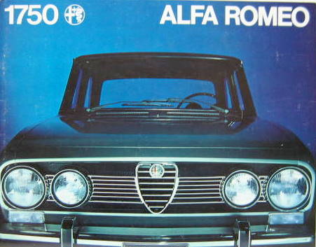 Couverture de ALFA ROMEO GIULIA BERLINE CATALOGUE