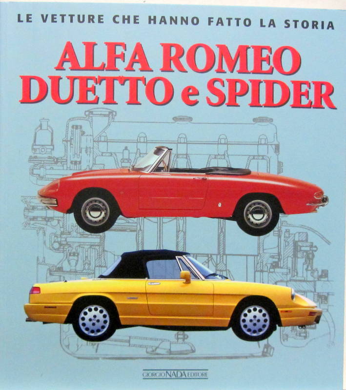 Couverture de ALFA ROMEO DUETTO E SPIDER EN ITALIEN
