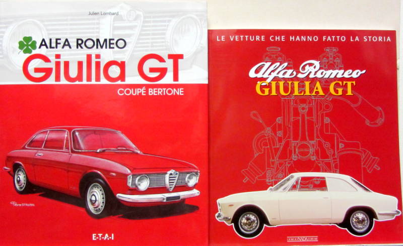 Couverture de ALFA ROMEO GIULIA GT EN FRANCAIS ET ITALIEN POUR NADA