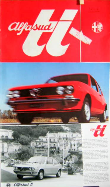 Couverture de 1973-11 ALFA ROMEO ALFA SUD TI DOSSIER DE PRESSE EN FRANCAIS