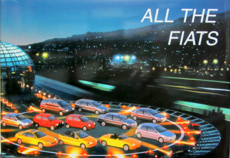 Couverture de ALL THE  FIATS EN ANGLAIS AVEC EMBOITAGE