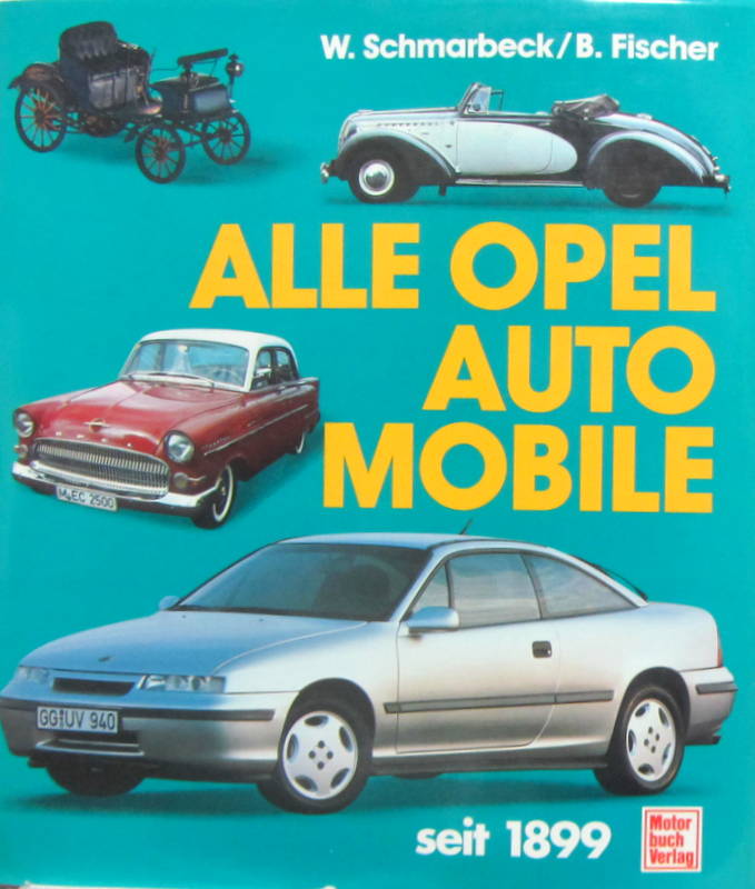 Couverture de ALLE OPEL AUTOMOBILE DEIT 1899 EN ALLEMAND _ WHEELS TO THE WORLD