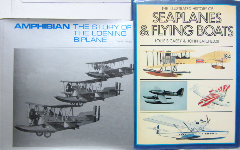 Couverture de AMPHIBIAN THE STORY OF THE LOENING BIPLANE - SEAPLANES AND FLYING BOATS