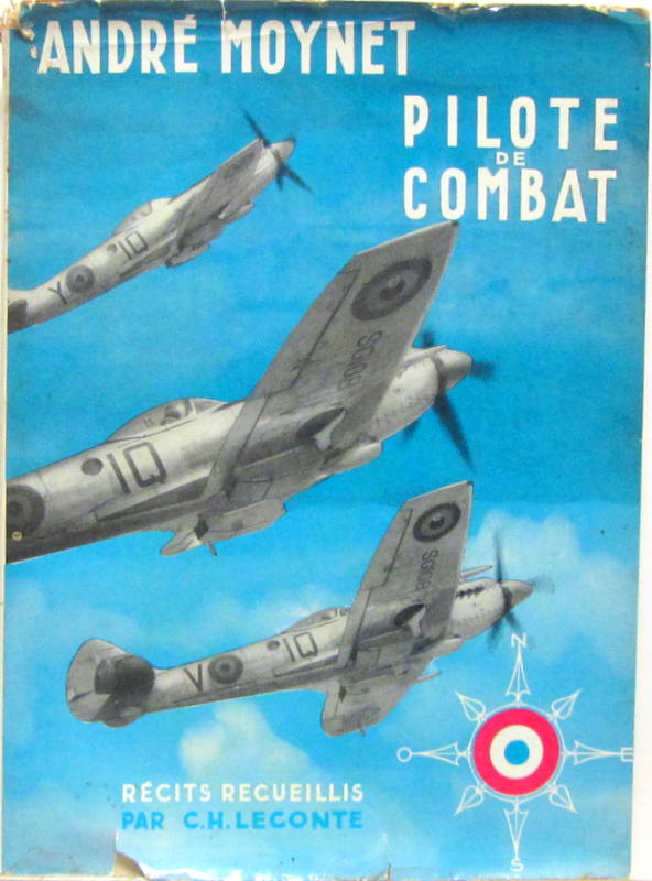 Couverture de ANDRE MOYNET PILOTE DE COMBAT D'AVION ET D'AUTOMOBILE (ET PILOTE D'ESSAI)