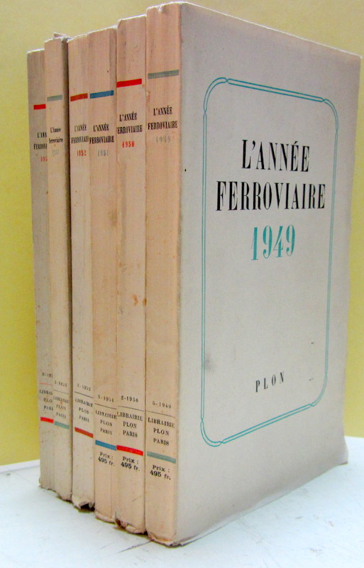 Couverture de 1949 A 1967  L'ANNEE FERROVIAIRE