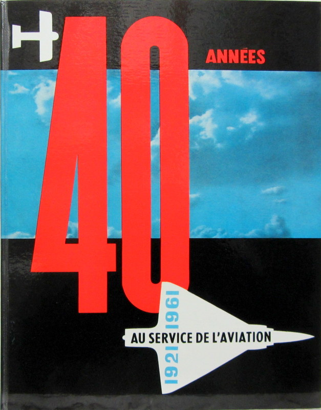 Couverture de 1921-1961 OFFICE GENERAL DE L'AIR 40 ANNEES AU SERVICE DE L'AVIATION LIVRE AVEC DES FAC SIMILES DE DOCUMENTS AVEC SON EMBOITAGE TIRAGE NUMEROTE/500