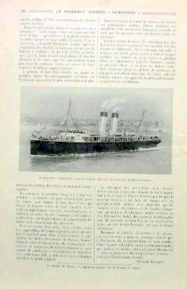 Couverture de PAQUEBOT EXPRESS NEWHAVEN 1911