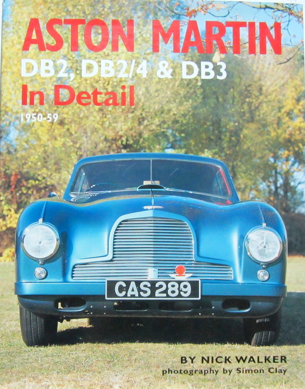 Couverture de ASTON MARTIN DB2 DB2/4 AND DB3 IN DETAIL 1950-59