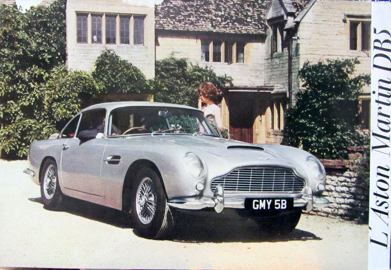 Couverture de ASTON MARTIN DB5 COUPE ET CABRIOLET  CATALOGUE EN FRANCAIS