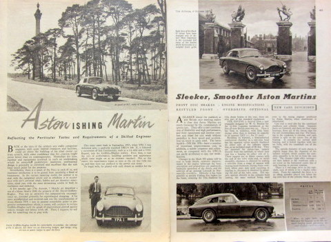 Couverture de 1957-1958 ASTON MARTIN DB 2-4 MKII ET MKIII   ESSAIS D'EPOQUE  EN ANGLAIS