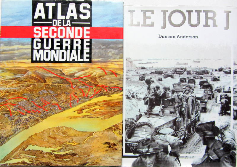 Couverture de ATLAS DE LA SECONDE GUERRE MONDIALE - LE JOUR J DE D.ANDERSON
