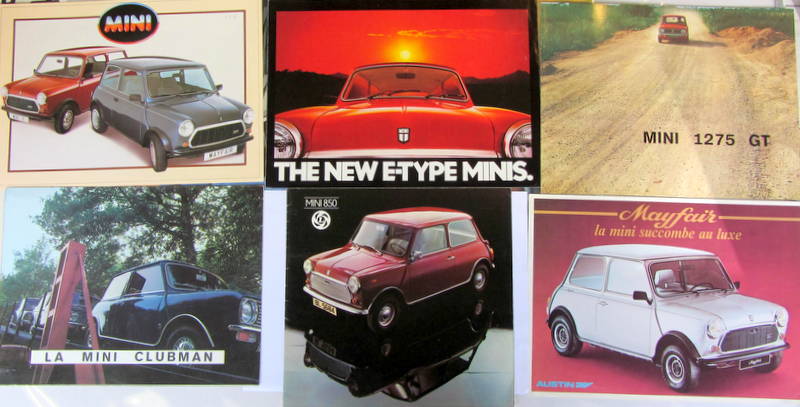 Couverture de AUSTIN MINI MAYFAIR E 1275 CC CLUBMAN850 MAYFAIR CATALOGUE