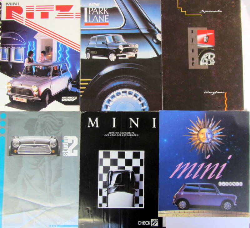 Couverture de AUSTIN MINI RITZ PARK LANE MAYFAIR STUDIO 2 CHECKMATE EQUINOX CATALOGUE
