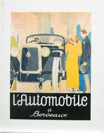 Couverture de L'AUTOMOBILE A BORDEAUX