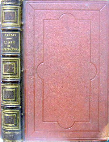 Couverture de 1865 L'AIR ET LE MONDE AERIEN A.MANGIN