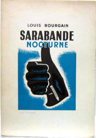 Couverture de SARABANDE NOCTURNE DE LOUIS BOURGAIN