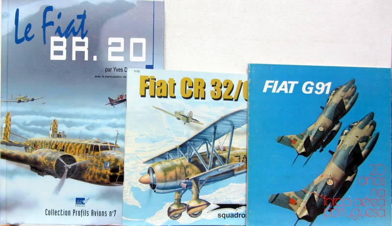 Couverture de LE FIAT BR 20 - FIAT CR32 CR42 EN ANGLAIS- FIAT G91 EN ITALIEN