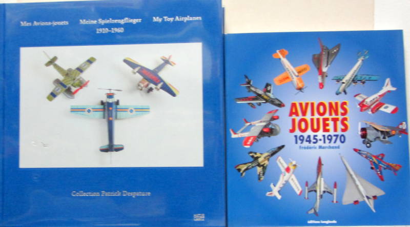 Couverture de MES AVIONS JOUETS 1910-1960 ET 1945-1970 DE F.MARCHAND
